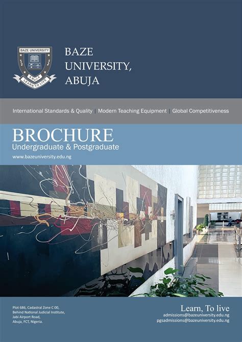 BAZE UNIVERSITY BROCHURE (2021 EDITION) by Baze University - Issuu