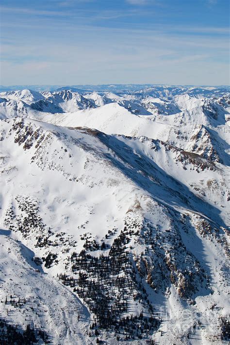 Summit of Mount Elbert Colorado in Winter Photograph by Steven Krull ...