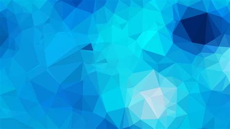 Free Abstract Blue Polygon Pattern Background Vector Art