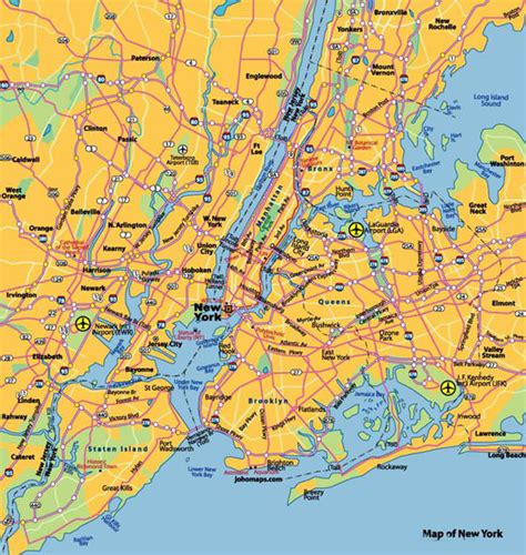 Large New York Maps for Free Download and Print | High-Resolution and ...