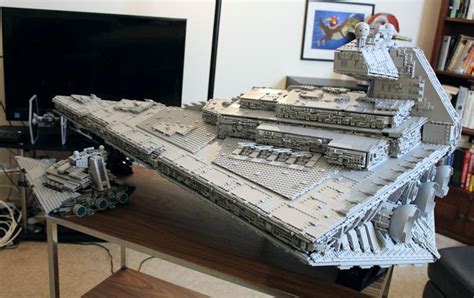 Custom LEGO Star Destroyer Is So Huge It Has A Three-Level Interior ...