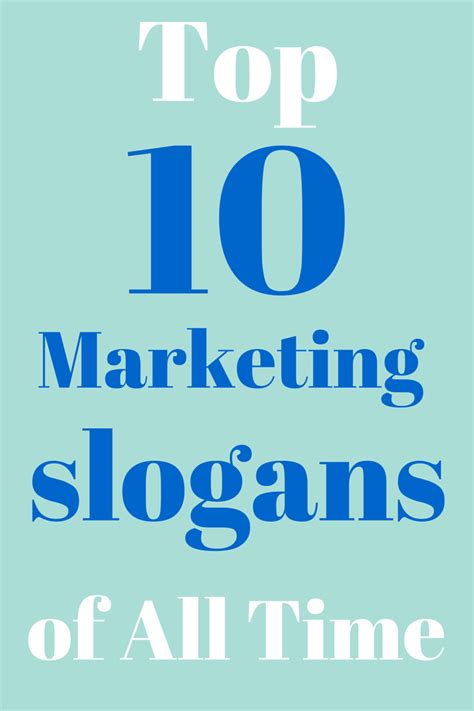 Chicago Marketing Company Blog: Top 10 Marketing Slogans in History