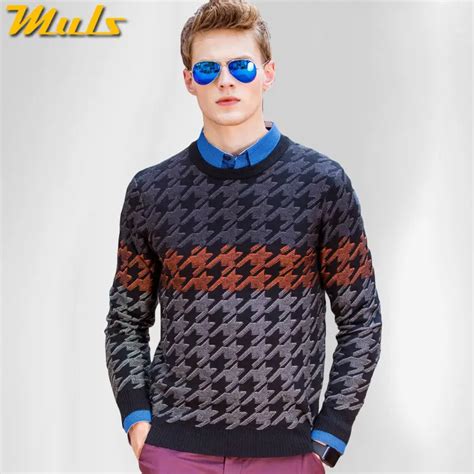 100% cotton sweater men pullover for man Autumn Winter Male pullover ...