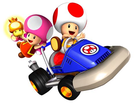 Toad & Toadette | Mario kart, Super mario kart, Super mario