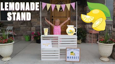 HOW TO MAKE A LEMONADE STAND DIY WITH WOOD PALLETS FOR LEMONADE PARTY ...