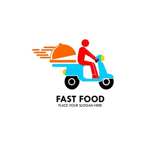 Food delivery logo design template illustration. this is good for food ...