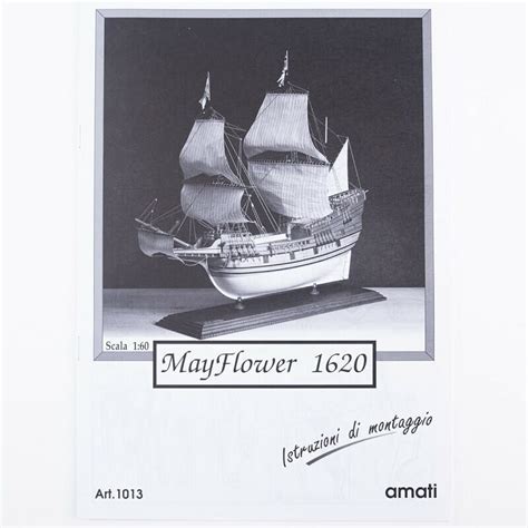 Mayflower Model Ship Plans - Amati (AM1013)