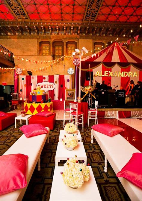 Vibrant Carnival Bat Mitzvah Theme Ideas // Hostess with the Mostess®