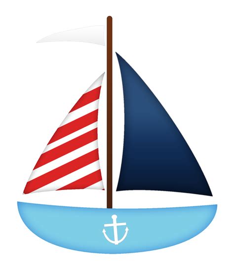 Sail boat | Nautical Clipart | Pinterest | Sail boats, Boating and Clip art