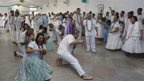 Festa para celebrar o aniversário da umbanda