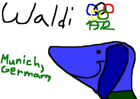 Waldi, 1972 Olympic Mascot by NelvanaDzian on DeviantArt