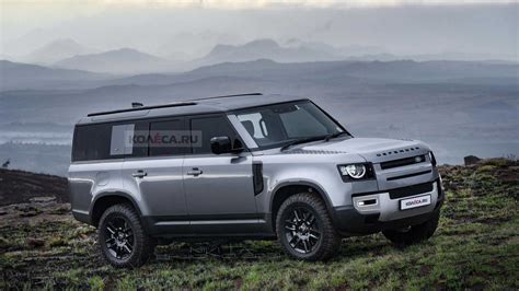 Land Rover Defender 130 Looks Like a Jeep Wagoneer Fighter in Accurate ...