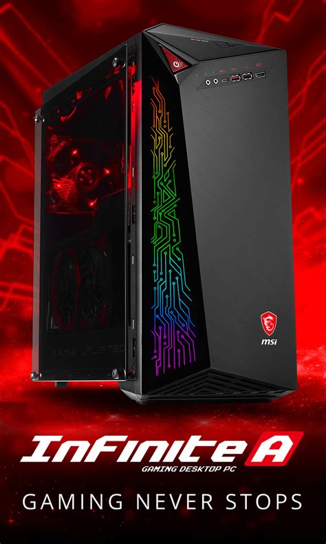 MSI Gaming Desktop | Infinite landing page