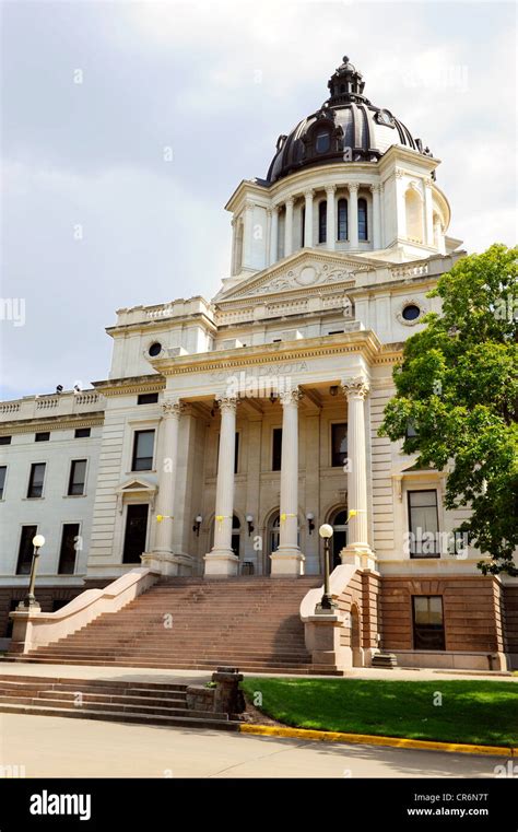 South Dakota State Capitol Building Complex Stock Photo - Alamy