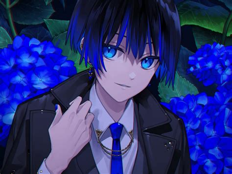 Top more than 78 blue hair anime guy - in.coedo.com.vn