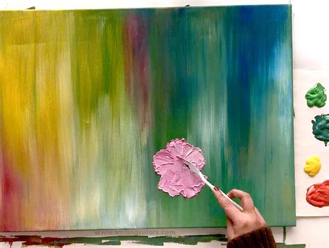 3 Easy Flower Paintings with Step by step tutorials! - Smiling Colors