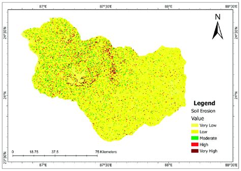 Soil erosion probability map. | Download Scientific Diagram