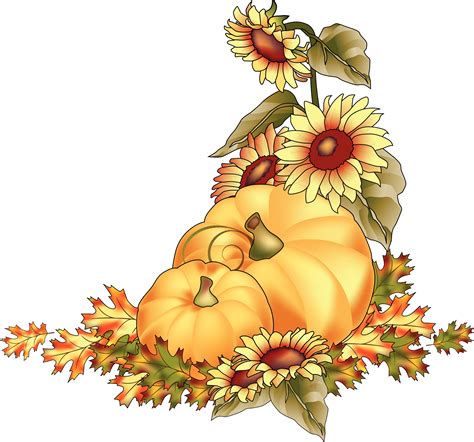 Fall pumpkin clip art pumpkins at harvest color clipart - ClipartAndScrap