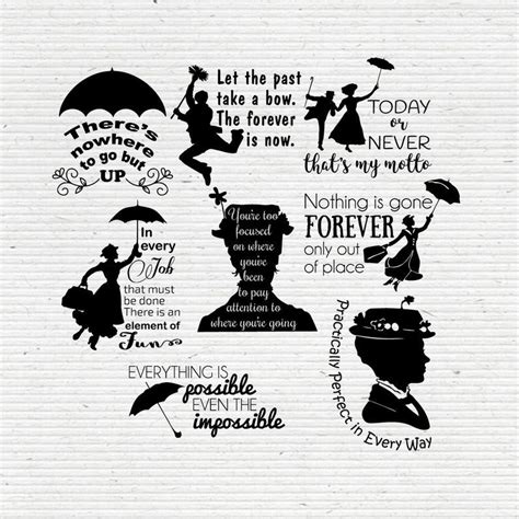 Mary Poppins Quotes Inspirational Quotes Quotes Printable - Etsy | Mary ...