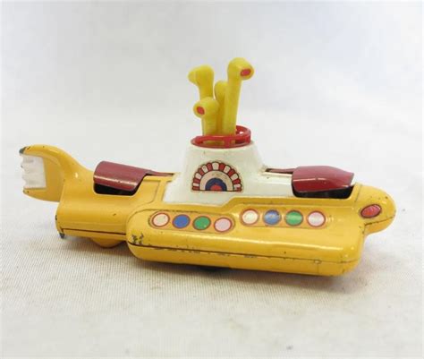 Lot - Corgi Toys The Beatles Yellow Submarine Toy Made in Great Britain ...