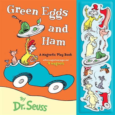 Green Eggs & Ham Magnetic Play Book by Dr. Seuss | Green eggs and ham ...