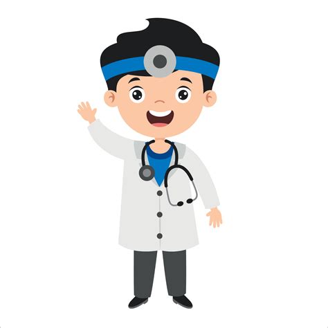 Cartoon Drawing Of A Doctor 5520145 Vector Art at Vecteezy