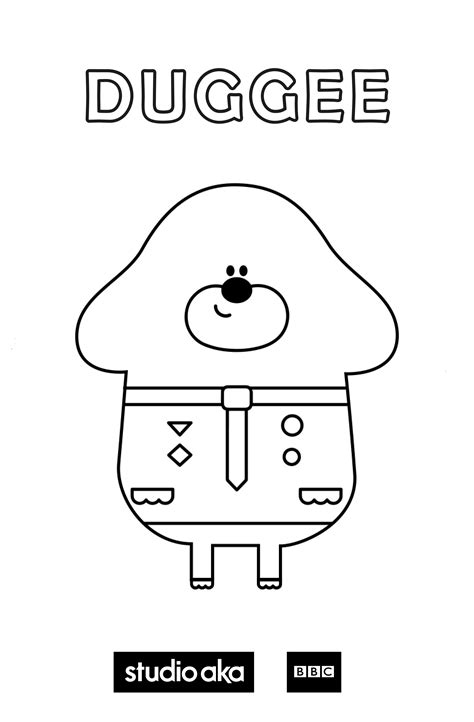 Duggee Colouring Sheet - Hey Duggee Official Website