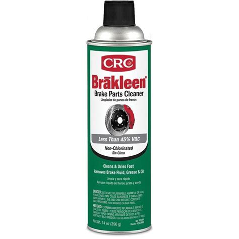 CRC 05084 Brakleen Non-Chlorinated Brake Parts Cleaner - 14 oz ...