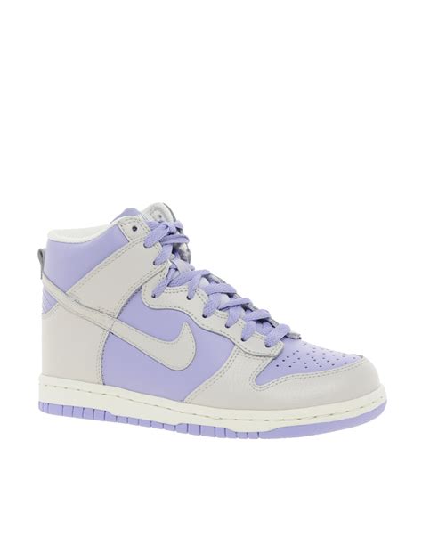 Lyst - Nike Dunk 08 High Top Sneakers in Purple