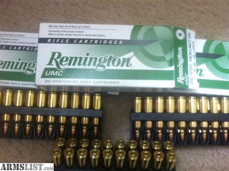 ARMSLIST - For Sale: 22-250 Ammo