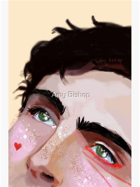 "Timothée Chalamet Green Eyes" Art Print by amybishopart | Redbubble