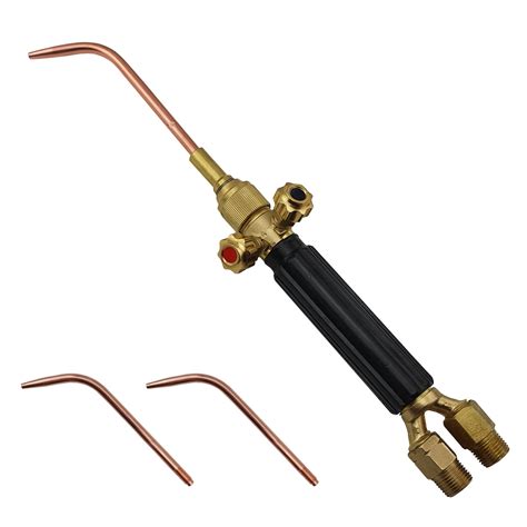 UWELD Oxygen / Acetylene Micro Torch Kit for Brazing - Mini Blow Pipe ...