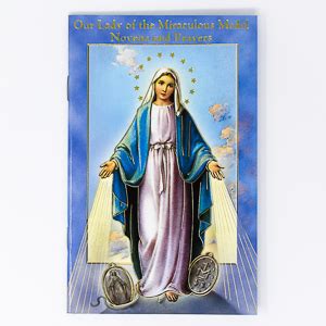 DIRECT FROM LOURDES - Color Illustrated Novena Booklet Miraculous Medal.