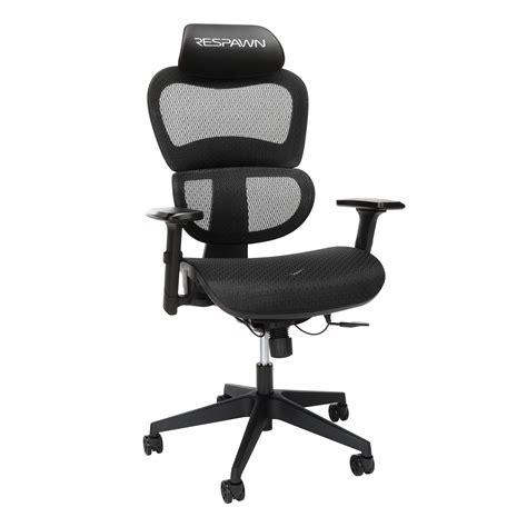 RESPAWN Specter Full Mesh Ergonomic Gaming Chair Black Furniture Game ...