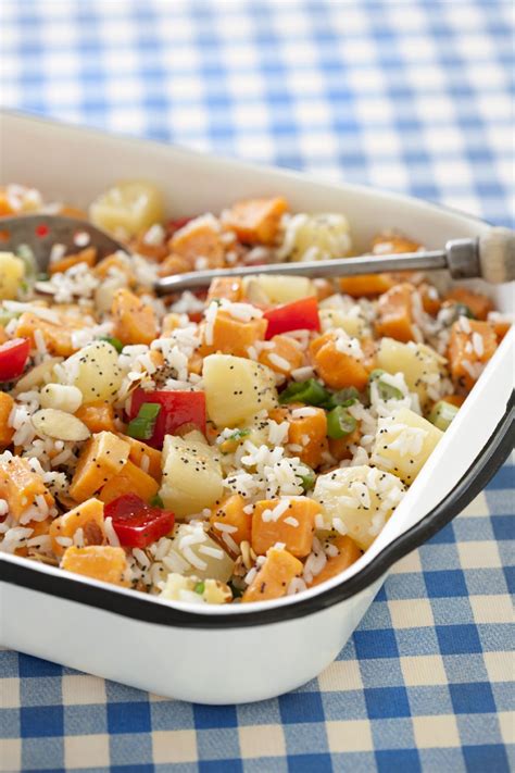 Sweet Potato Salad with Rice recipe | Eat Smarter USA