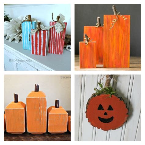 Make Your Own DIY Wood Pumpkins With These Fun Ideas!