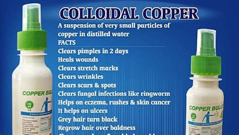 Colloidal Copper and Its Benefits