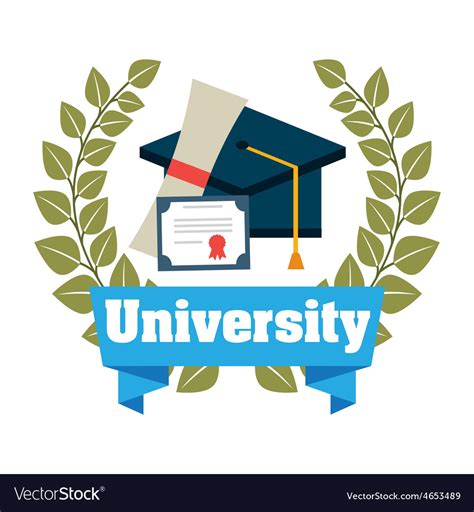 University emblem Royalty Free Vector Image - VectorStock