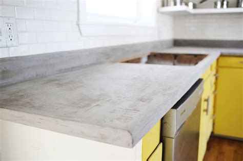 Concrete Countertop DIY - A Beautiful Mess