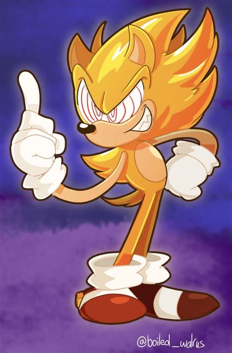 Drew fleetway super sonic : r/SonicTheHedgehog