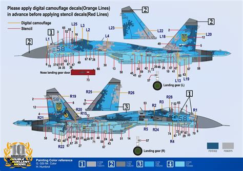 Su-27 Digital Camouflage Scheme Ukrainian Air Force