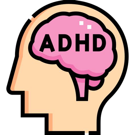 Adhd Detailed Straight Lineal color icon