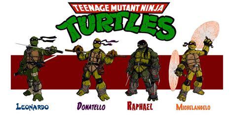 TmnT redesigns in color by Josh-Horn on deviantART | Tmnt, Nerd geek ...