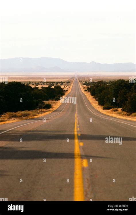 Traffic on New Mexico highway Stock Photo - Alamy