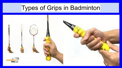 Types of Grip in Badminton - Ryan Estoria - Page 1 | Flip PDF Online ...