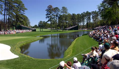 Augusta National Golf Club, Photos Hole 16 .: Golf World Map