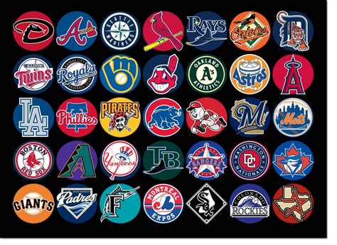 10 Top Every Baseball Team Logo FULL HD 1080p For PC Background 2024