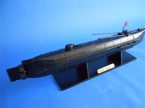 Buy H. L. Hunley Limited Civil Model Submarine 24in - Model Ships