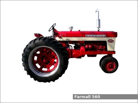 Farmall 560 row-crop tractor: review and specs - Tractor Specs