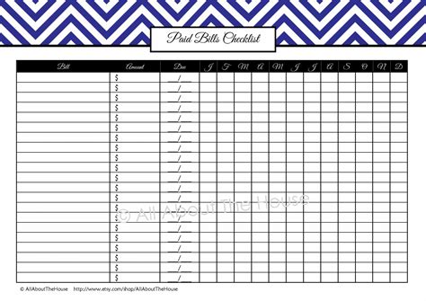 Online Bill Organizer Spreadsheet — db-excel.com